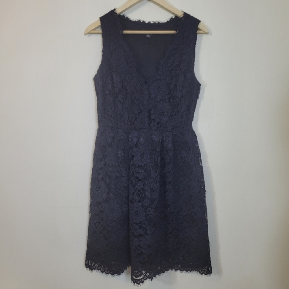DKNY  Black Lace Dress Size 6